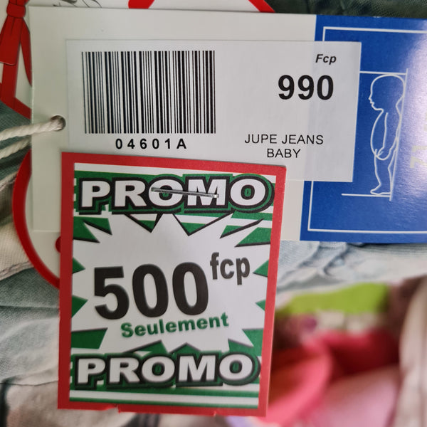 JUPE JEANS BEBE