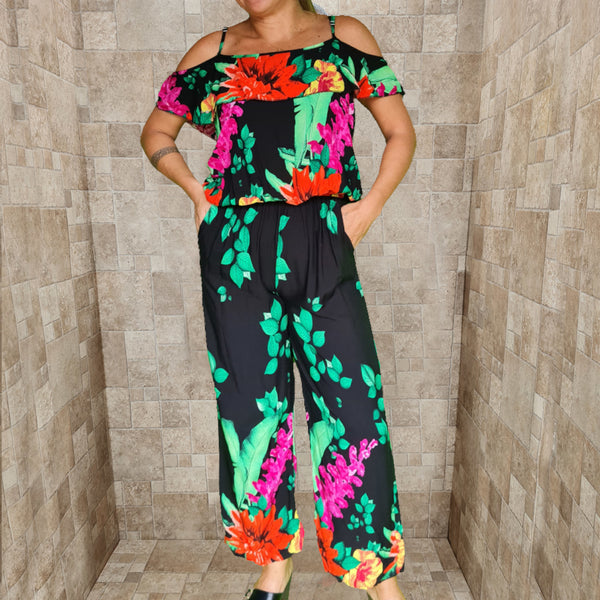 COMBIPANTALON TROPICAL FEMME