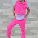 ENSEMBLE 3 PIECES GIRL & BABY GIRL
