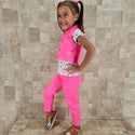 ENSEMBLE 3 PIECES GIRL & BABY GIRL
