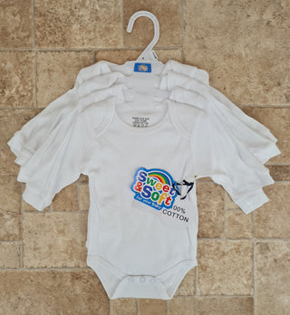 LOT DE 4 BODIES MANCHE LONGUES
