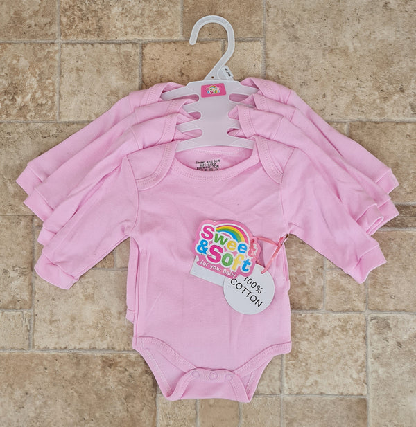 LOT DE 4 BODIES MANCHE LONGUES