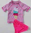 MAILLOT ENSEMBLE LYCRA 2 PCS BEBE