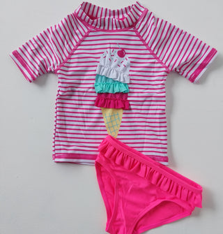 MAILLOT ENSEMBLE LYCRA 2 PCS BEBE