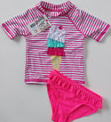MAILLOT ENSEMBLE LYCRA 2 PCS BEBE