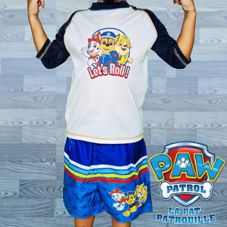 ENSEMBLE SHORT LYCRA PAT PATROUILLE BOY