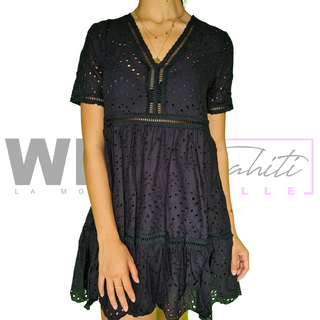 ROBE EN BRODERIE FEMME