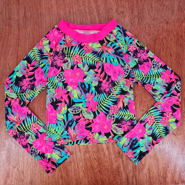 TEE SHIRT MANCHES LONGUES LYCRA GIRL