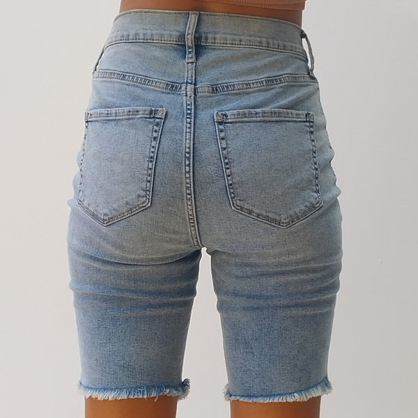 BERMUDA JEANS FEMME