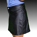 JUPE SIMILI CUIR FEMME