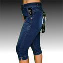 PANTACOURT JEANS FEMME