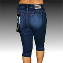 PANTACOURT JEANS FEMME