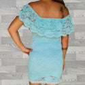 ROBE DENTELLE FEMME