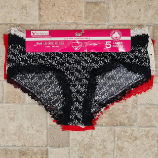 LOT ASSORTI DE 5 CULOTTES FEMME