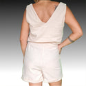 COMBISHORT UNI LIN FEMME