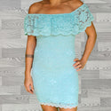 ROBE DENTELLE FEMME