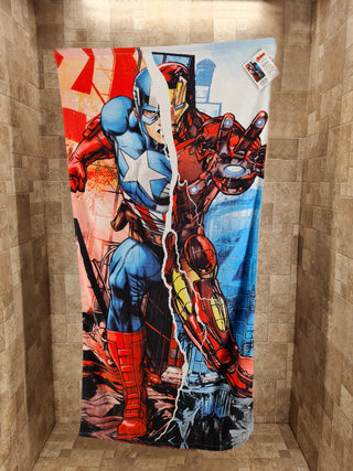 SERVIETTE AVENGERS - 70X140 cm