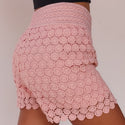 SHORT BRODERIE FEMME