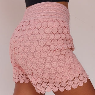 SHORT BRODERIE FEMME
