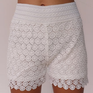 SHORT BRODERIE FEMME